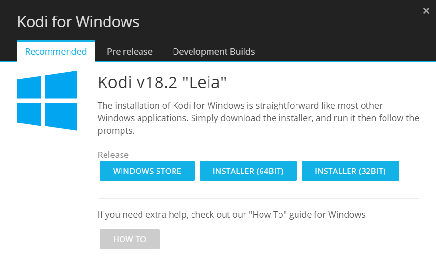 Kodi Leia Download Windows