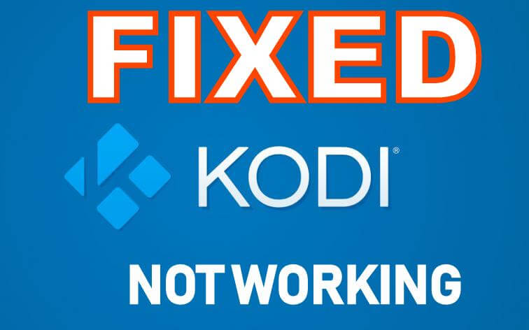 kodi not working