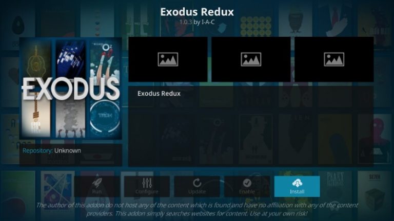 exodus redux openscrapers