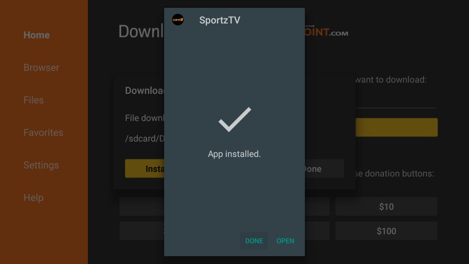 Download Sportz TV IPTV