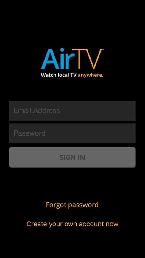 set up AirTV app on Firestick