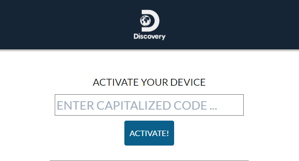 Activate Discovery Go Firestick