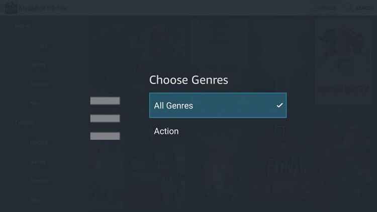 Choose your favorite genre