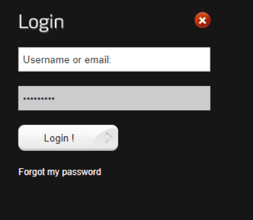 enter your credentials to login to Real Debrid account