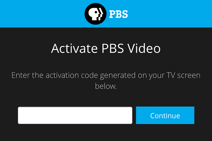 Activate PBS on Firestick
