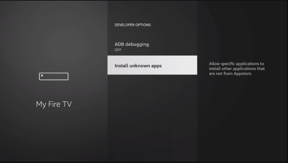 install unknown apps is one f the best firestick settings