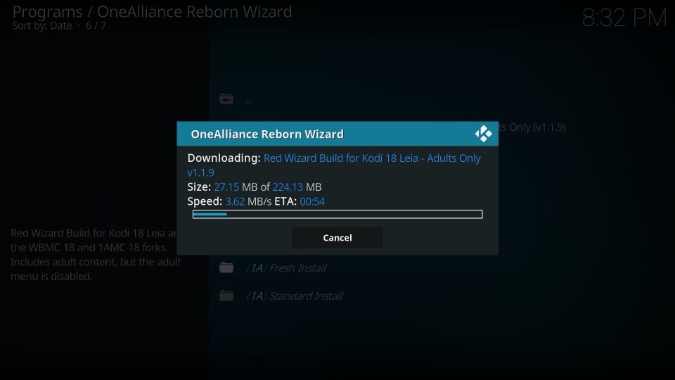 Download Red Wizard Build Kodi