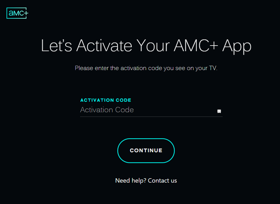 Activate AMC Plus on Firestick