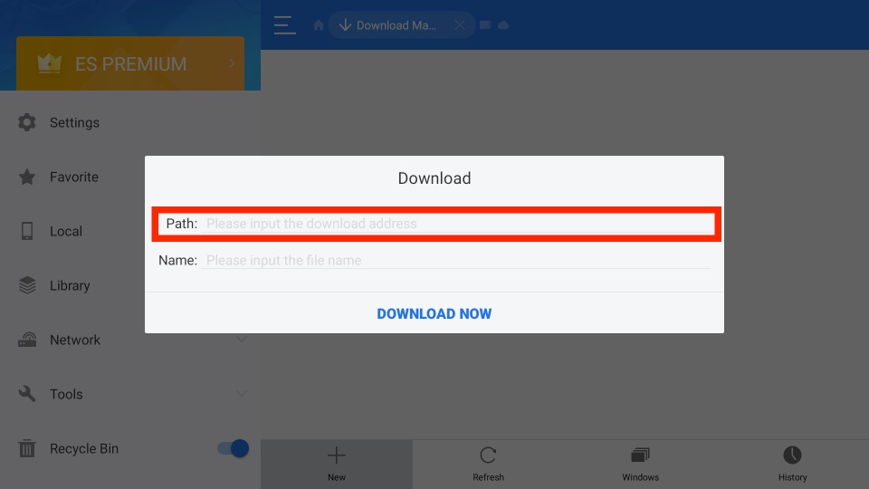 Download the Aptoide TV app