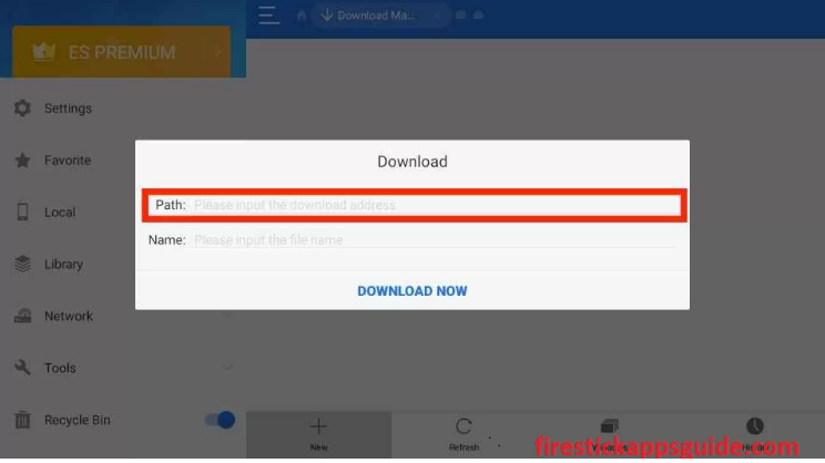 Type the download link of the FilmPlus apk
