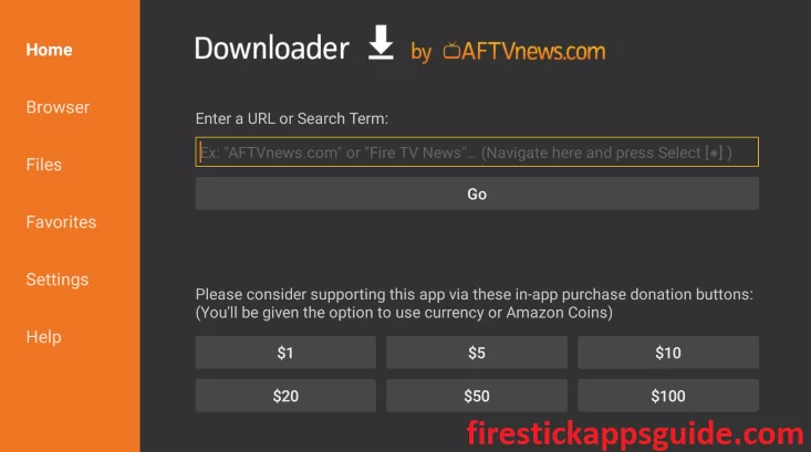 Enter the Download link of the IPTV Extreme apk