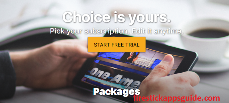 click the Start Free Trial button