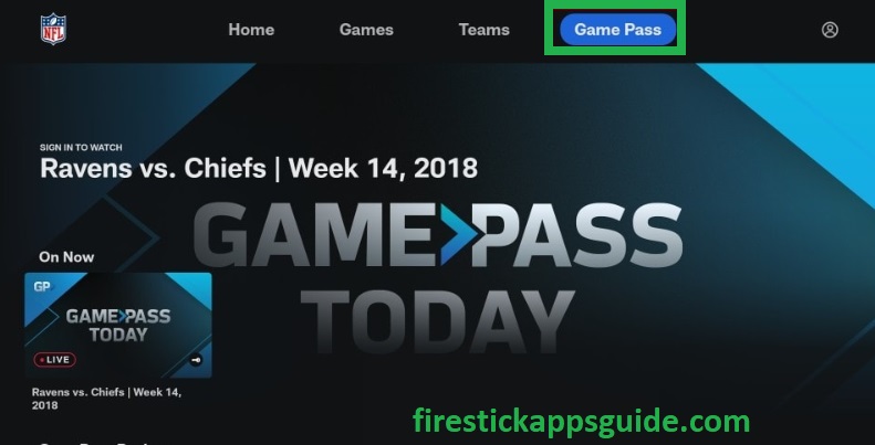 Tap the Game Pass tab