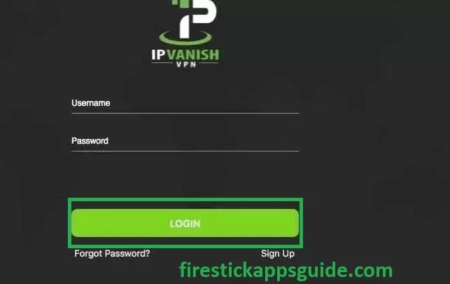 sign in with your login credentials 