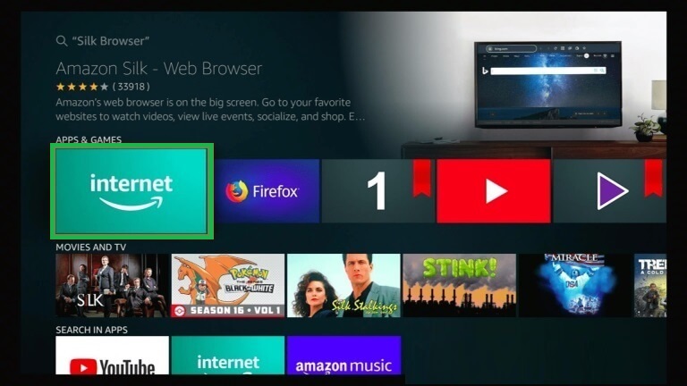 Choose the silk browser logo