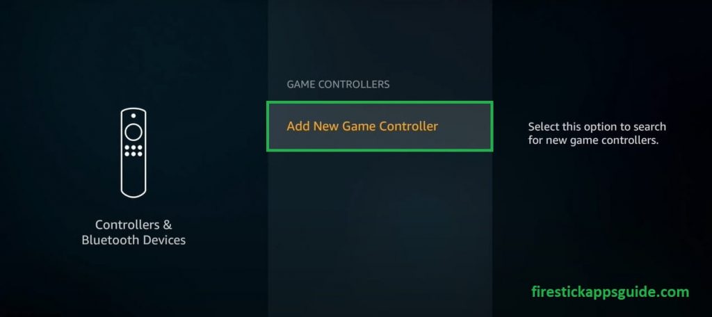 Add New Game Controller to play  Steam on Firestick