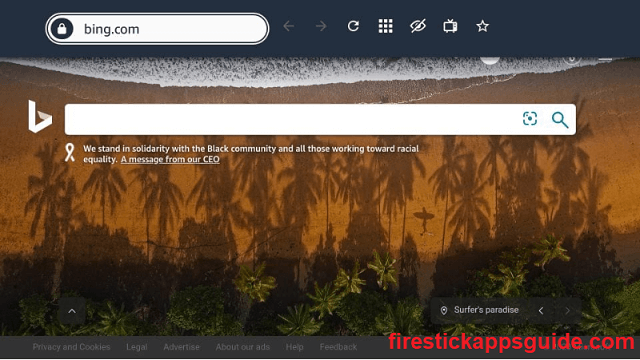 Amazon Silk Browser. CTV on Firestick