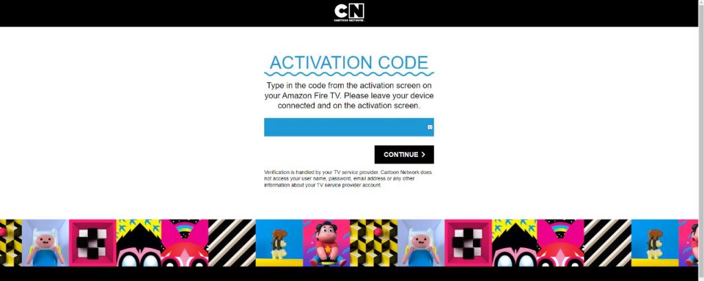 Activate Cartoon Network on Firestick