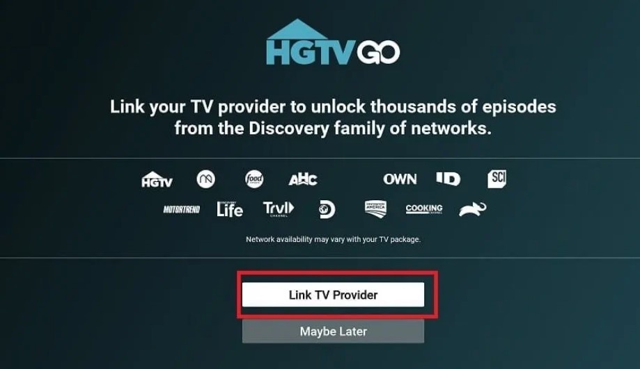 Select Link TV Provider