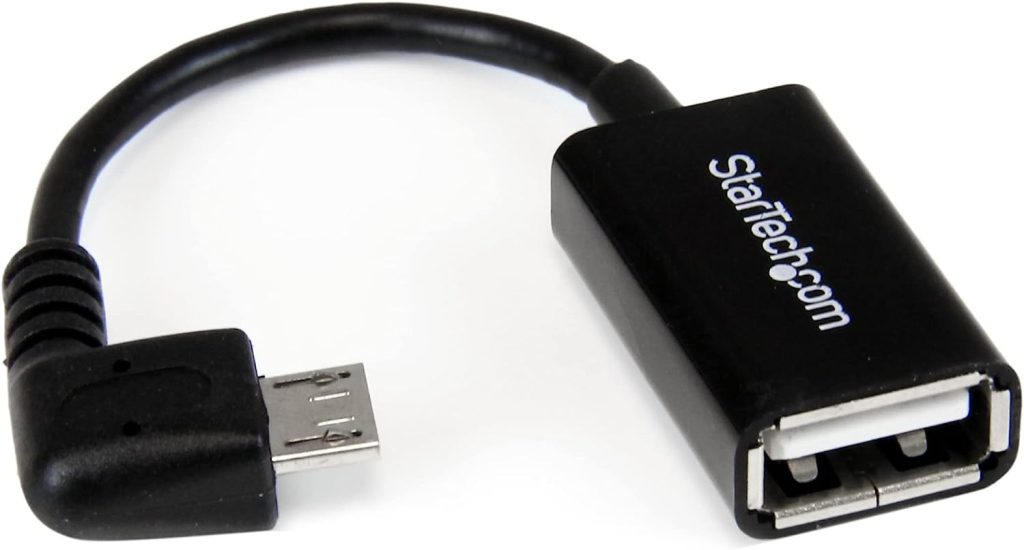 Connect keyboard on Firestick using Micro USB to USB cable