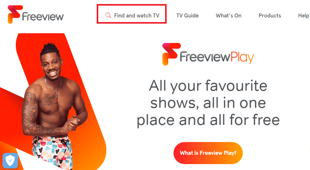 Sign in with your Freeview  account
